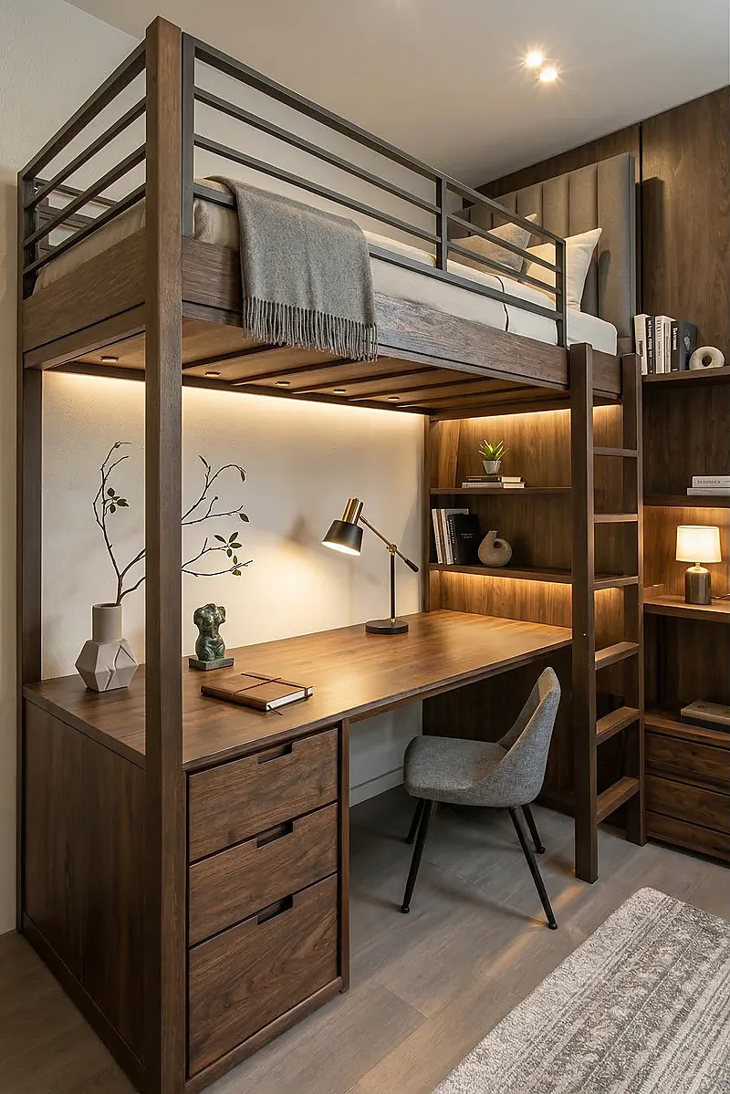 Кровать-чердак Архитектор — Unisex