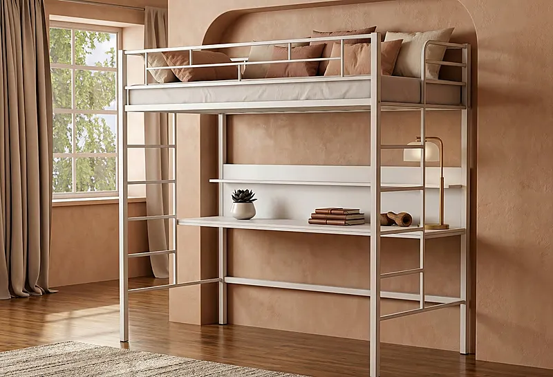 Кровать-чердак Коттедж-2 — Eco Warm