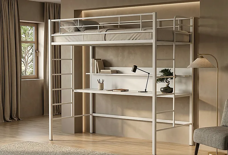 Кровать-чердак Коттедж-2 — Unisex