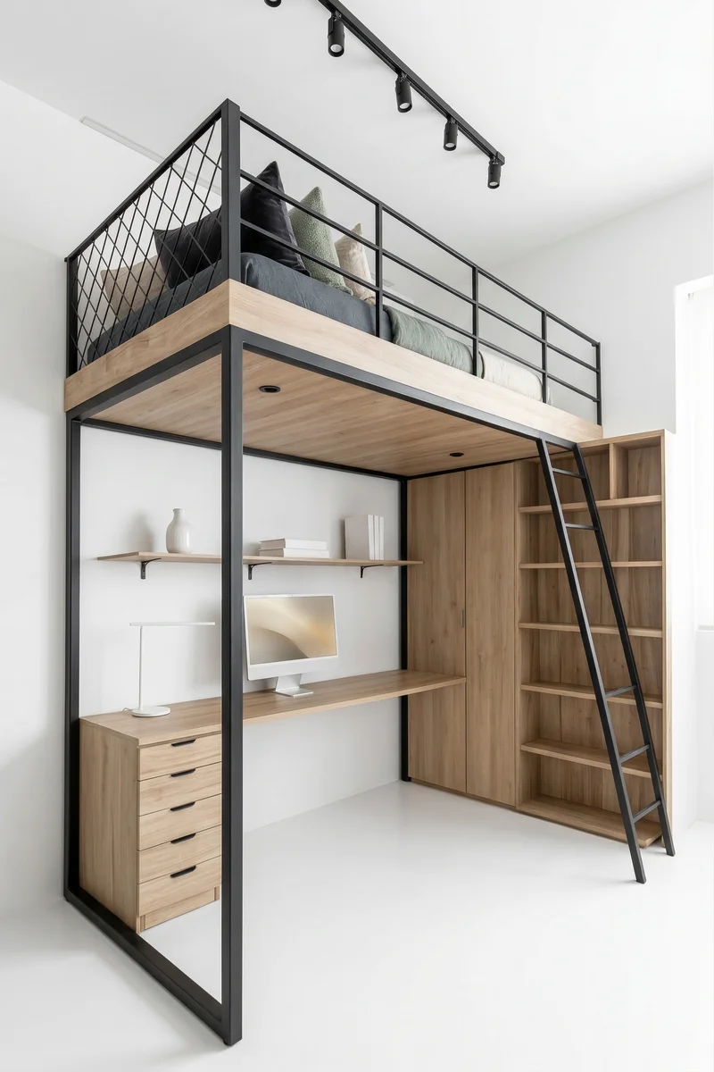 Кровать-чердак Мастер — maket