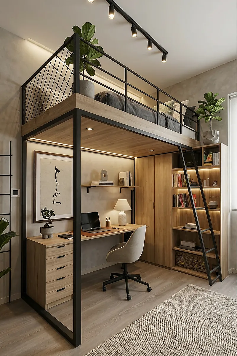 Кровать-чердак Мастер — Unisex