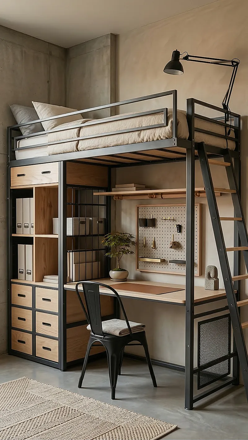 Кровать-чердак Метро — Unisex