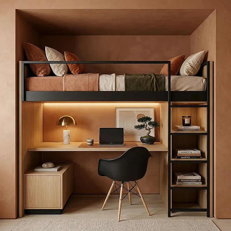 Кровать-чердак Хайрайз — Eco Warm