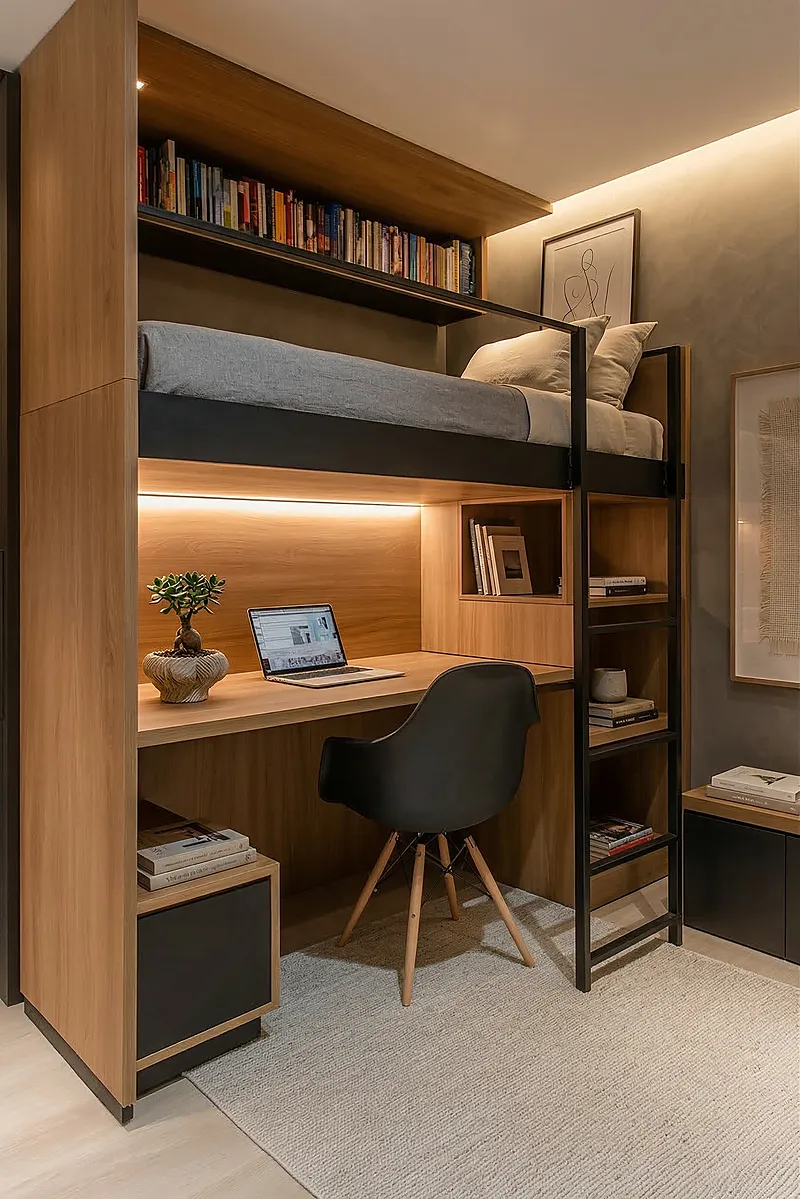 Кровать-чердак Хайрайз — Unisex