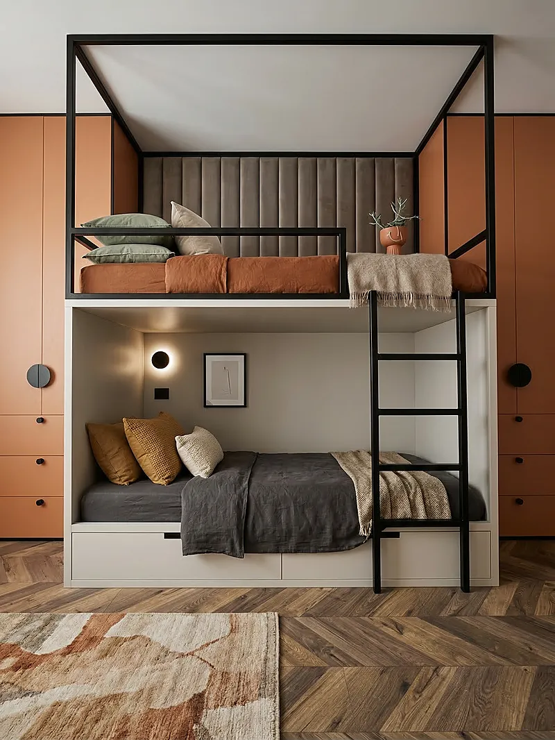 Кровать-чердак Альков — Eco Warm