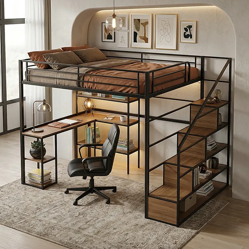 Кровать-чердак Компакт — Eco Warm