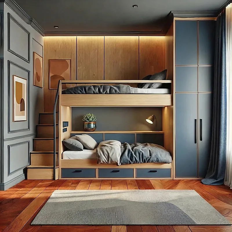 Кровать-чердак Суверен — Eco Warm