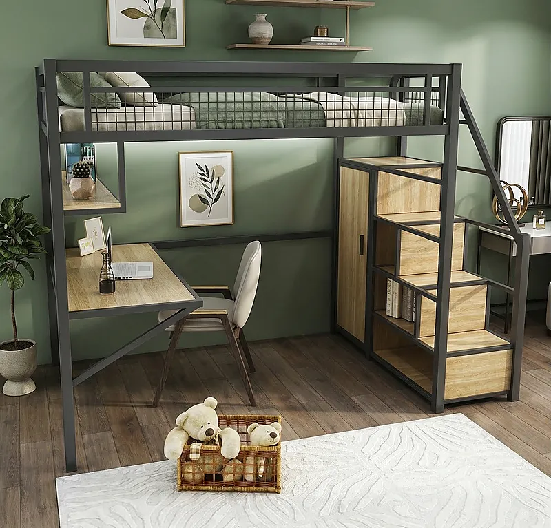 Кровать-чердак Студио — Eco Sage