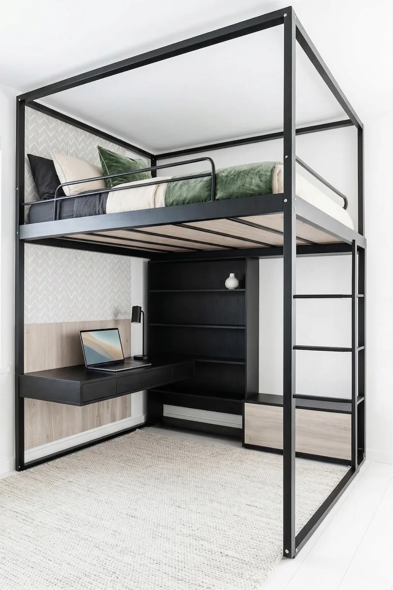 Кровать-чердак Канцлер — maket