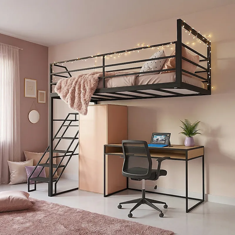 Кровать-чердак Солнышко — Girls