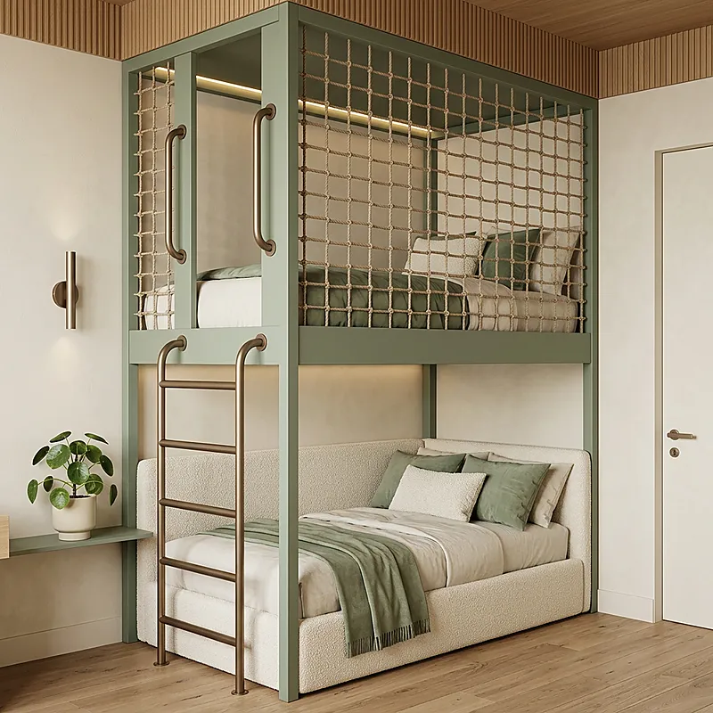 Кровать-чердак Замок — Eco Sage