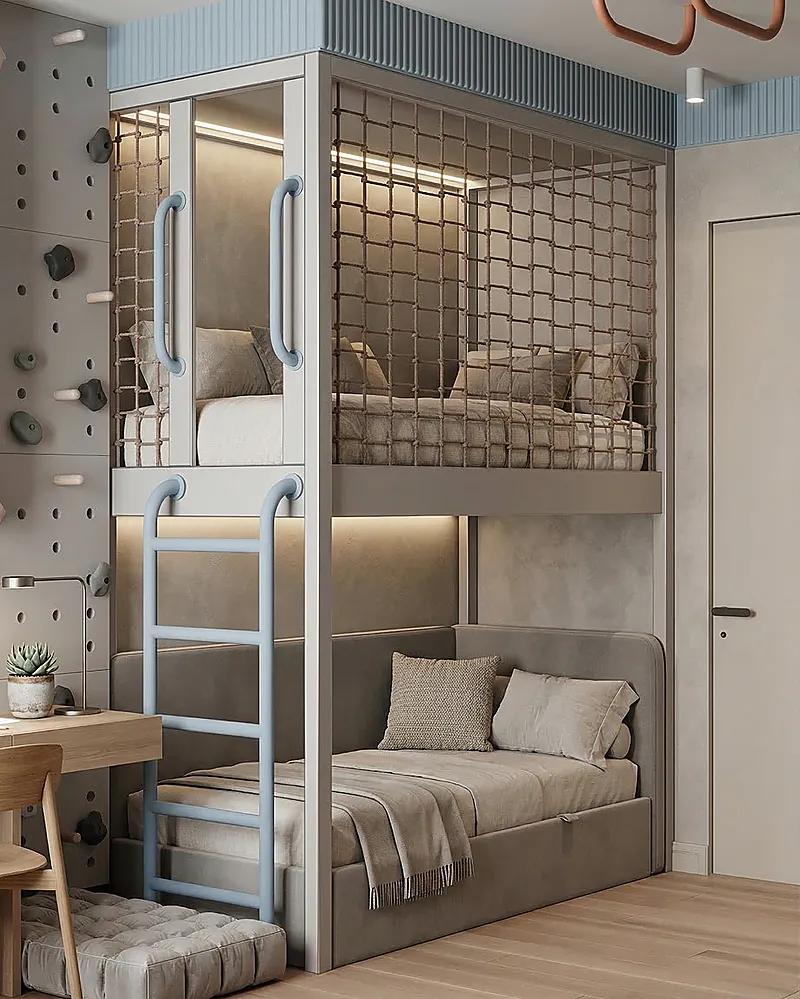 Кровать-чердак Замок — Unisex