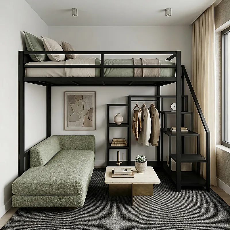 Кровать-чердак Депо — Eco Sage