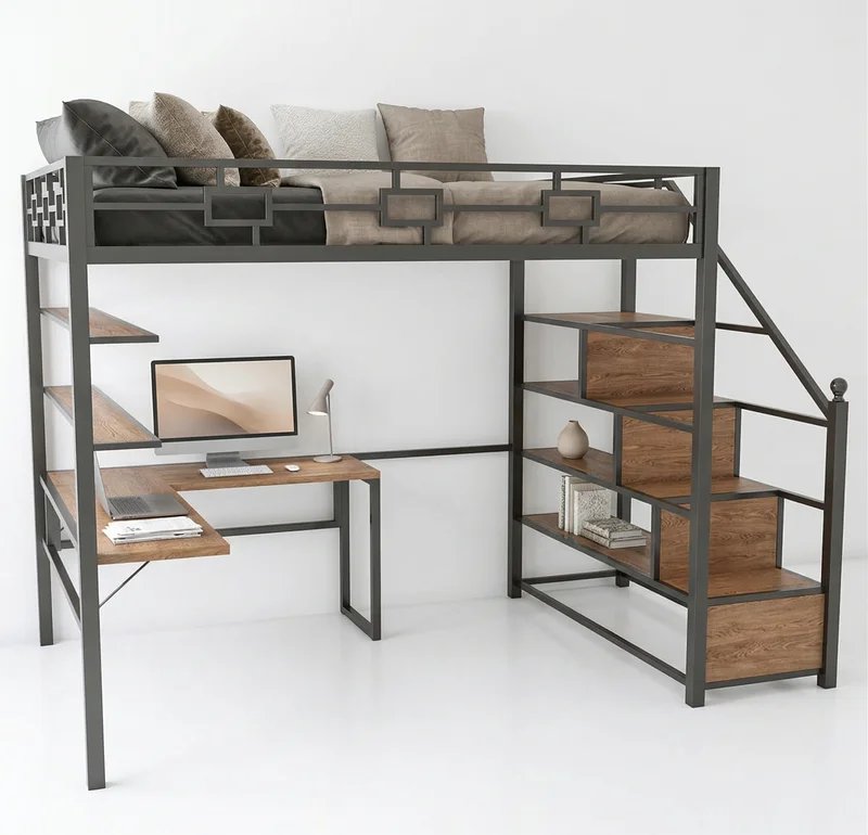 Кровать-чердак Рельс-2 — maket