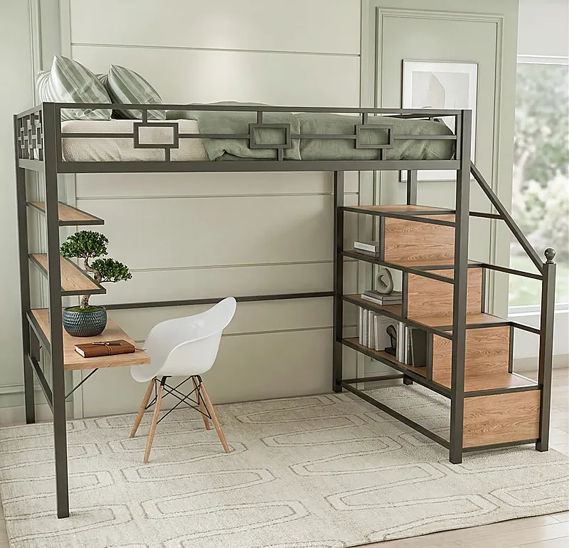 Кровать-чердак Рельс-2 — Eco Sage