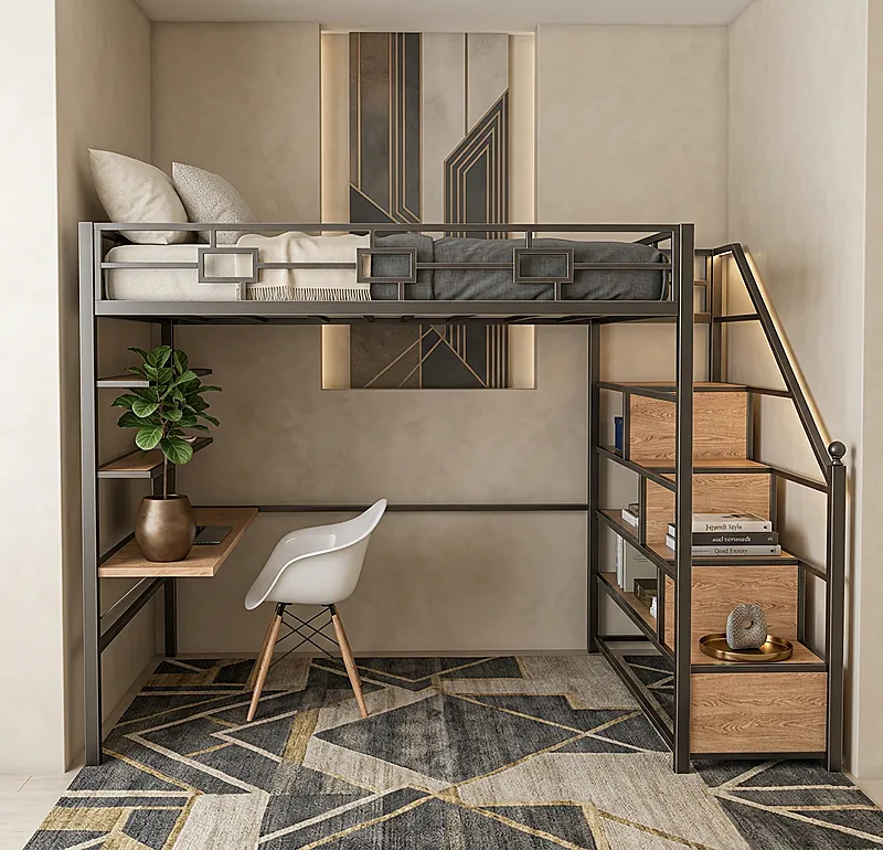 Кровать-чердак Рельс-2 — Unisex