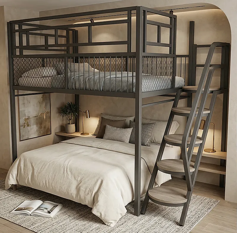 Кровать-чердак Рельс-2 — Unisex