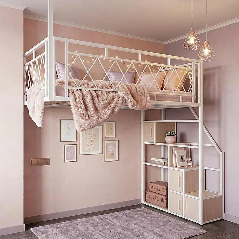 Кровать-чердак Форж-2 — Girls