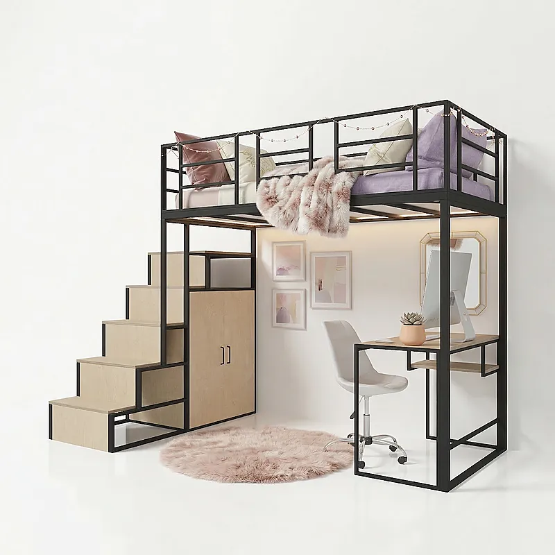 Кровать-чердак Луна — Girls