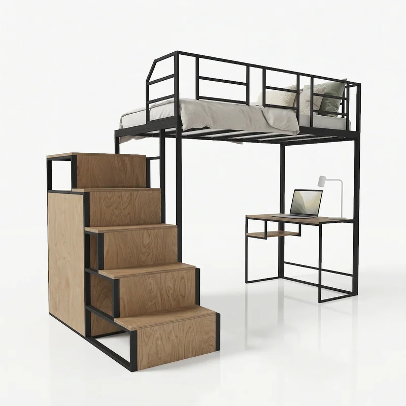 Кровать-чердак Луна — maket