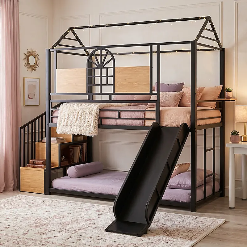 Кровать-чердак Форпост-2 — Girls