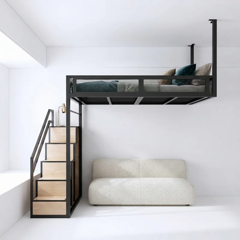 Кровать-чердак Шахта — maket