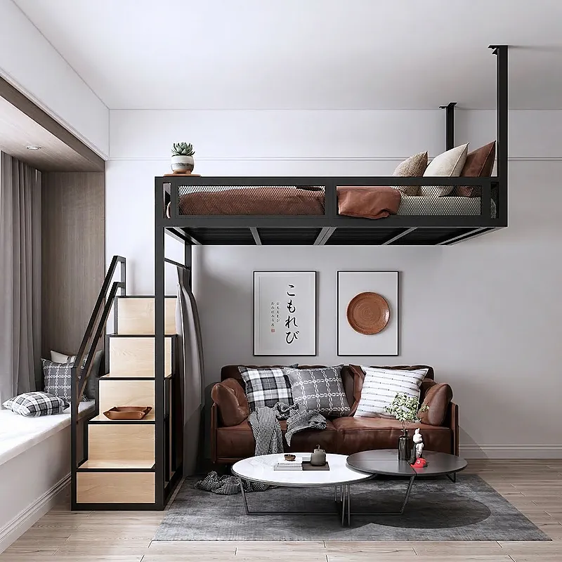 Кровать-чердак Шахта — Eco Warm