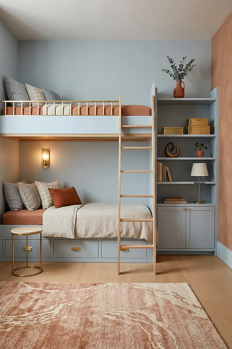 Кровать-чердак Гном — Eco Warm