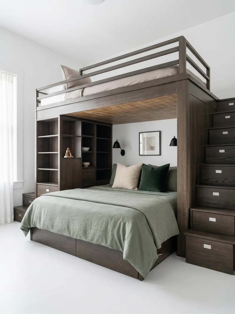 Кровать-чердак Форпост — maket