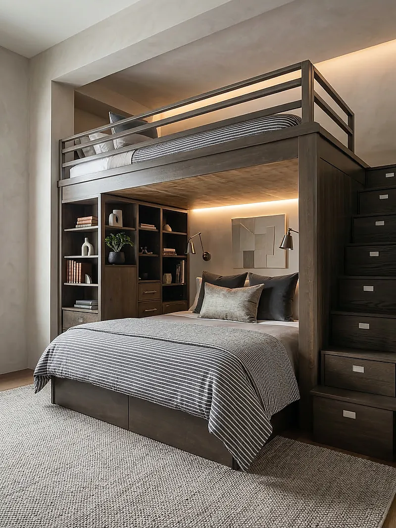 Кровать-чердак Форпост — Unisex