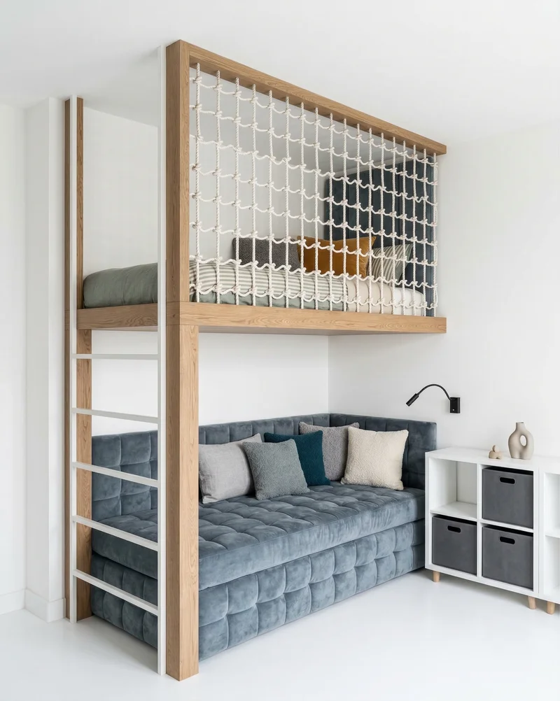 Кровать-чердак Принц — maket