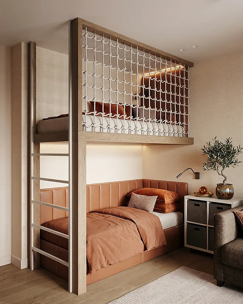 Кровать-чердак Принц — Eco Warm