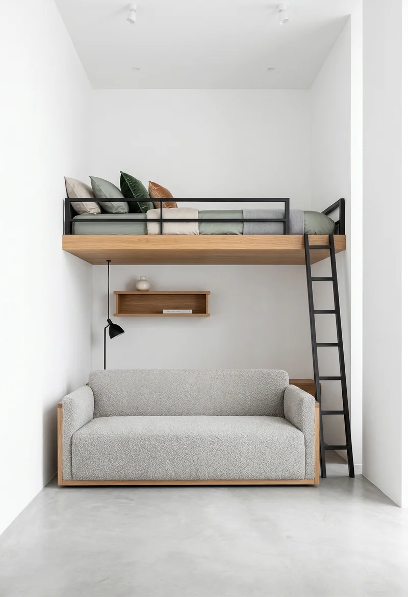 Кровать-чердак Склад — maket