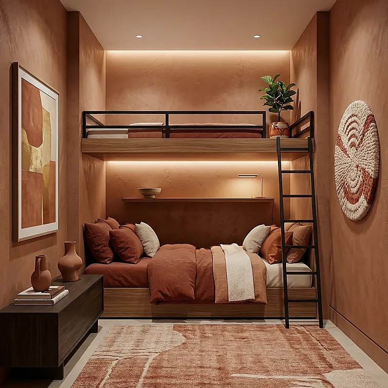 Кровать-чердак Склад — Eco Warm