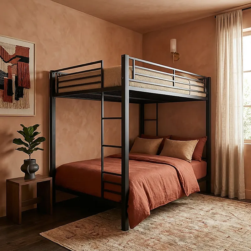 Кровать-чердак Коттедж — Eco Warm