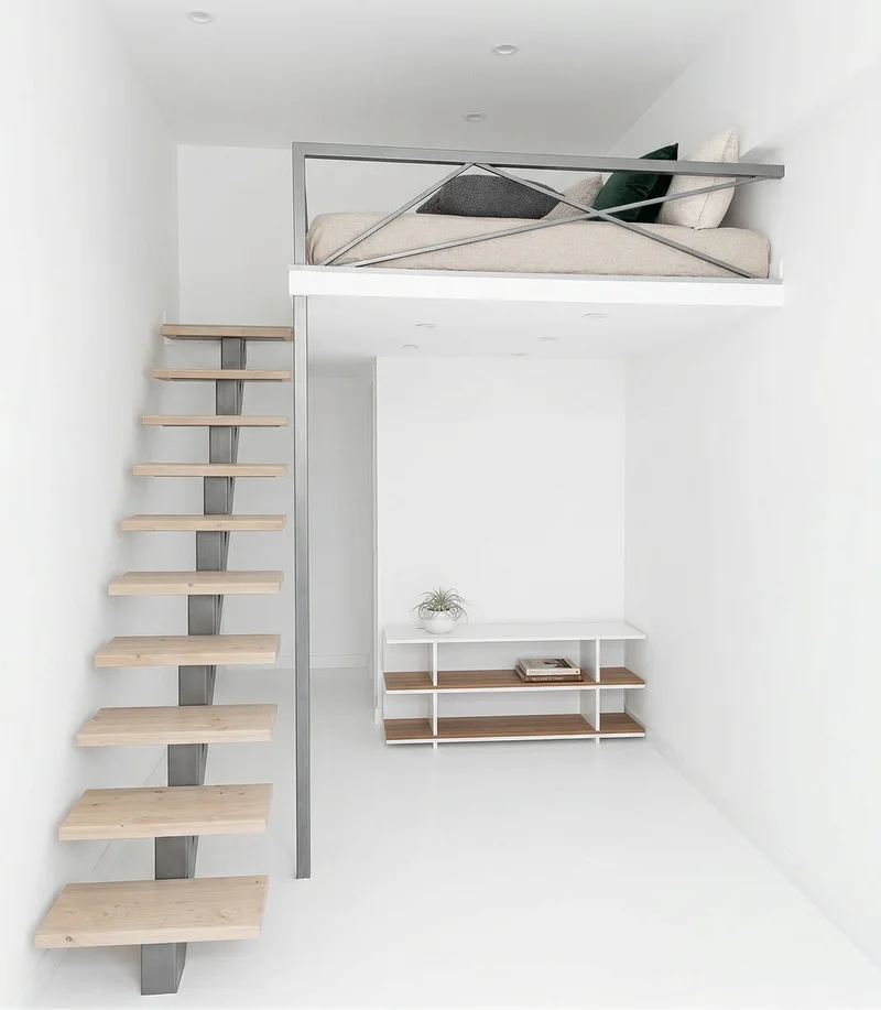 Кровать-чердак Пьедестал-2 — maket