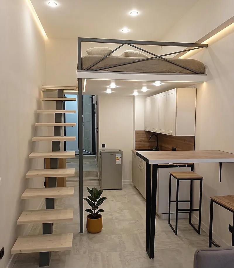 Кровать-чердак Пьедестал-2 — Unisex