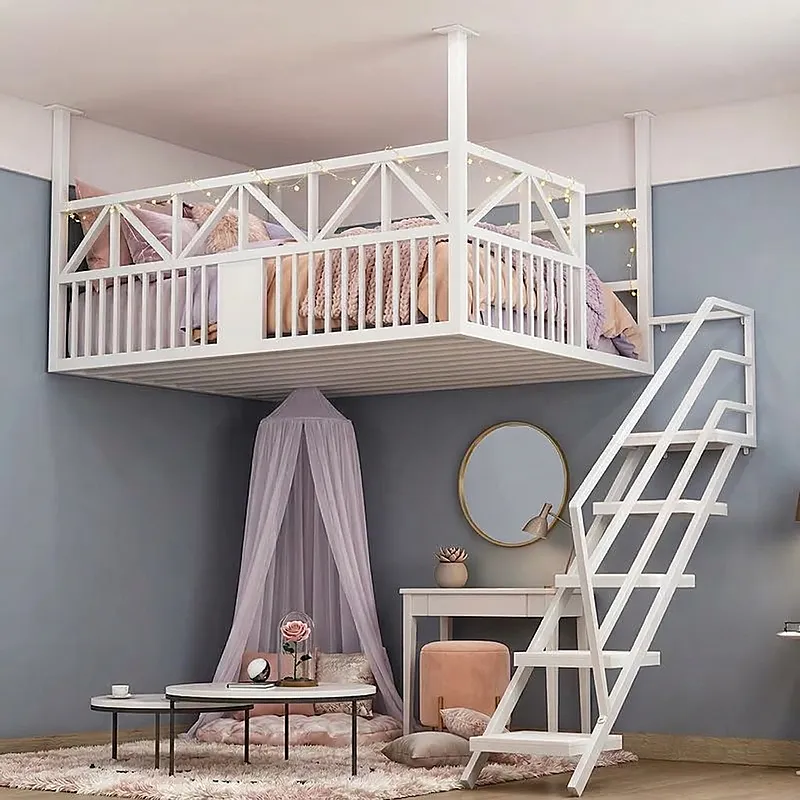 Кровать-чердак Депо-2 — Girls