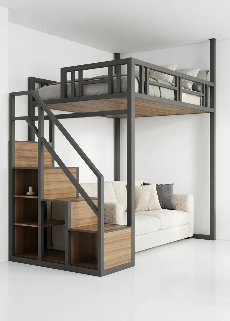 Кровать-чердак Форж — maket