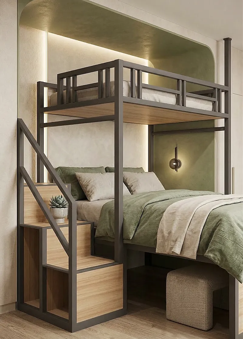 Кровать-чердак Форж — Eco Sage