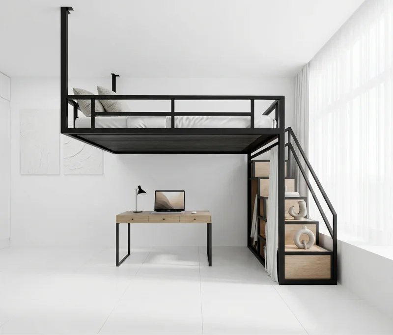 Кровать-чердак Депо-2 — maket