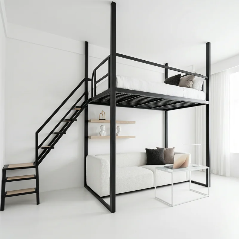 Кровать-чердак Техно — maket