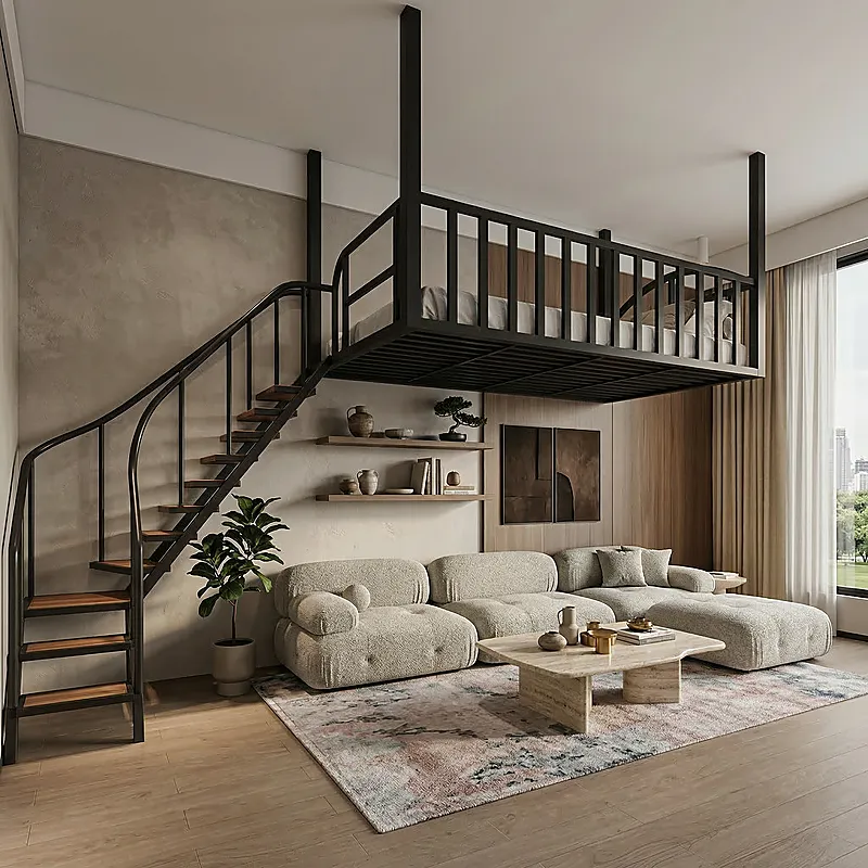 Кровать-чердак Техно — Unisex