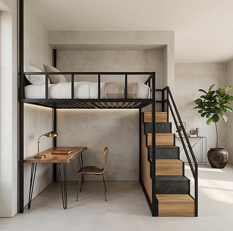 Кровать-чердак Мачта-2 — Unisex