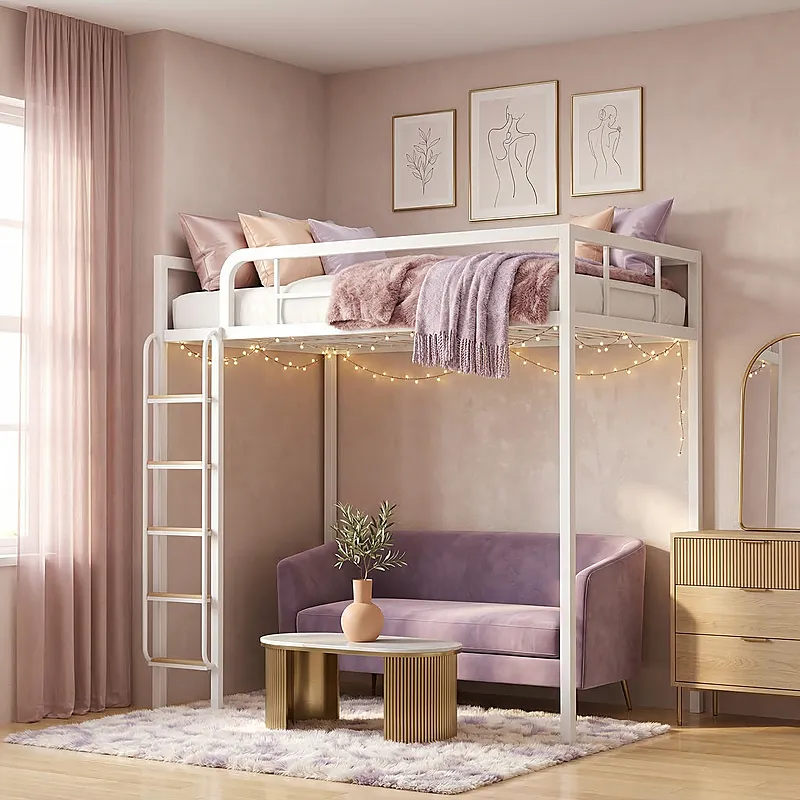 Кровать-чердак Штольня — Girls