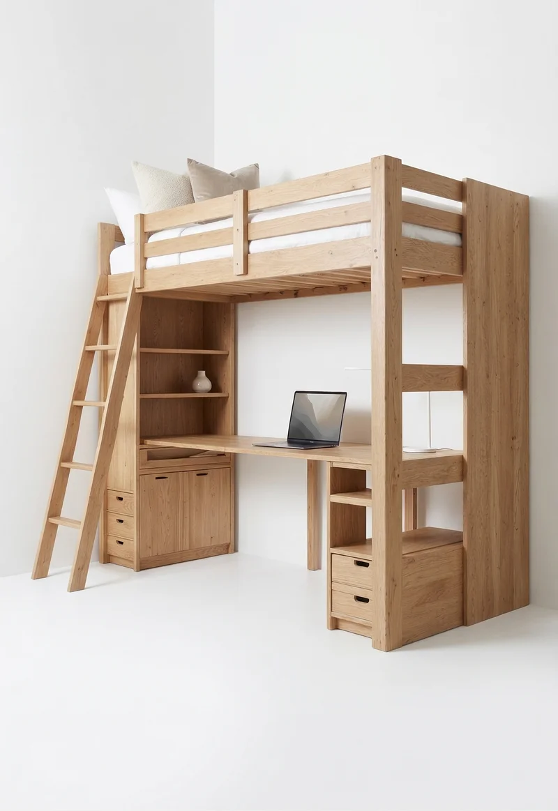 Кровать-чердак Кварта — maket